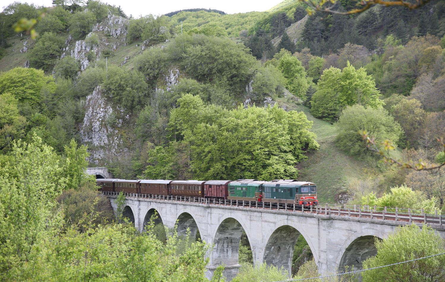 Autunno sulla Ferrovia dei Parchi